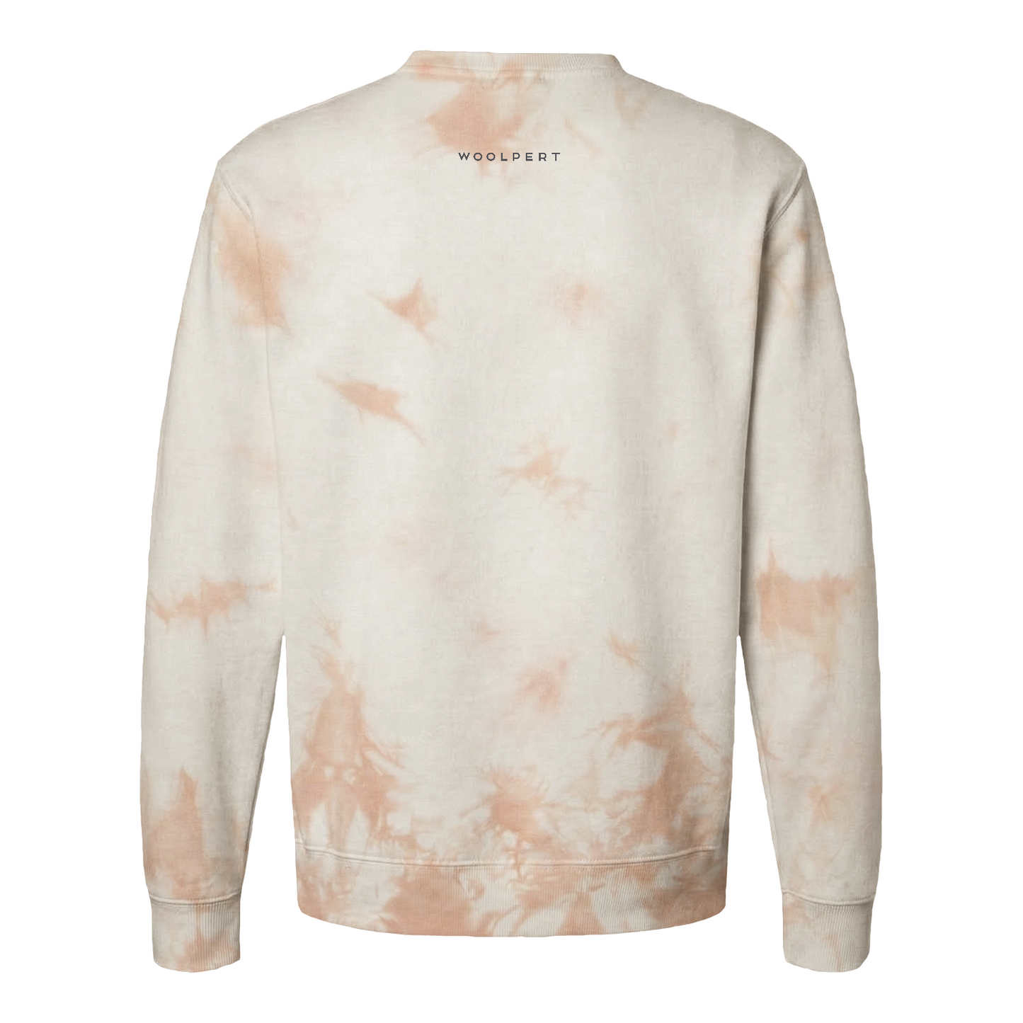 Independent Trading Company Unisex Midweight Tie-Dyed Crewneck Sweatshirt