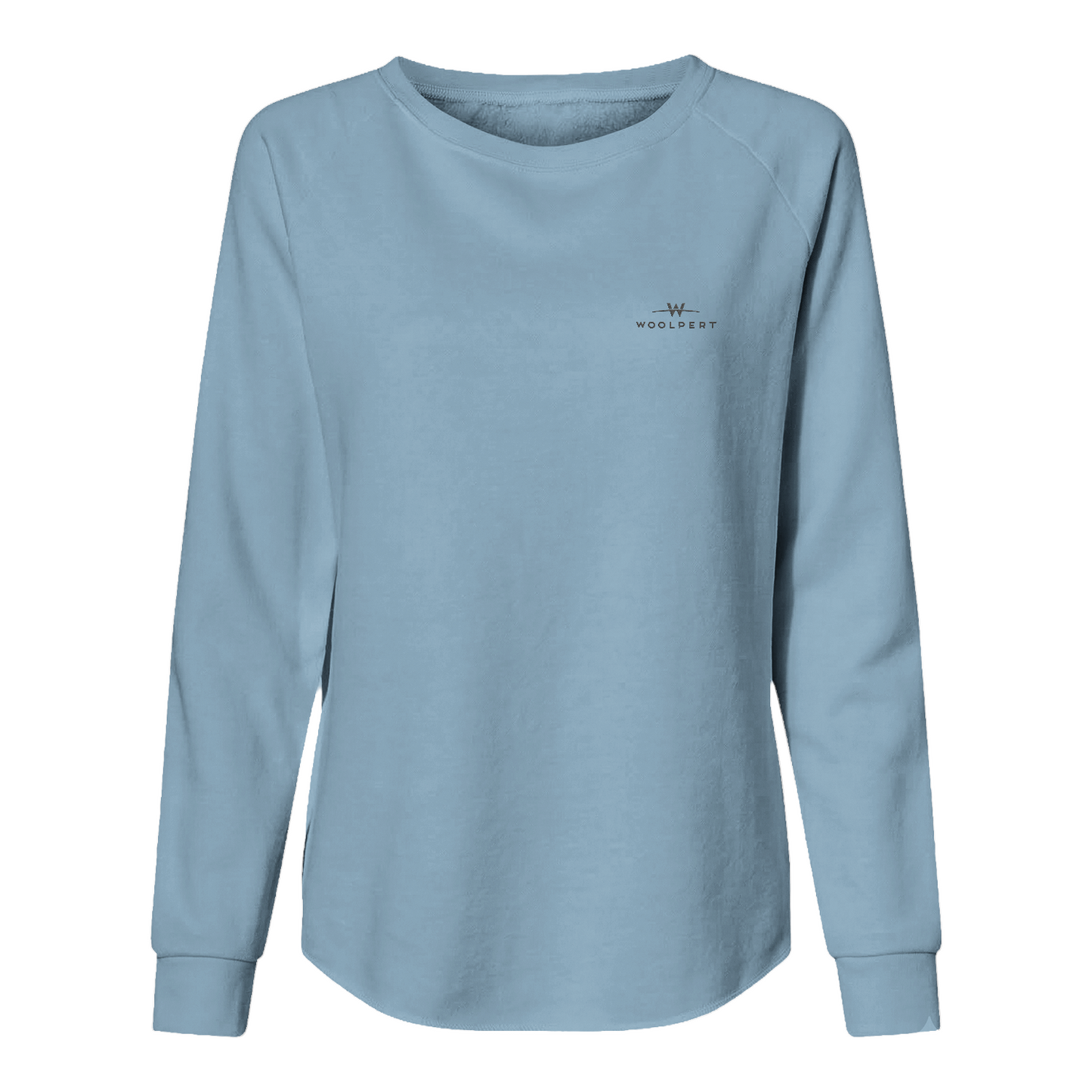 Independent Trading Company Women's California Wave Wash Crewneck Sweatshirt