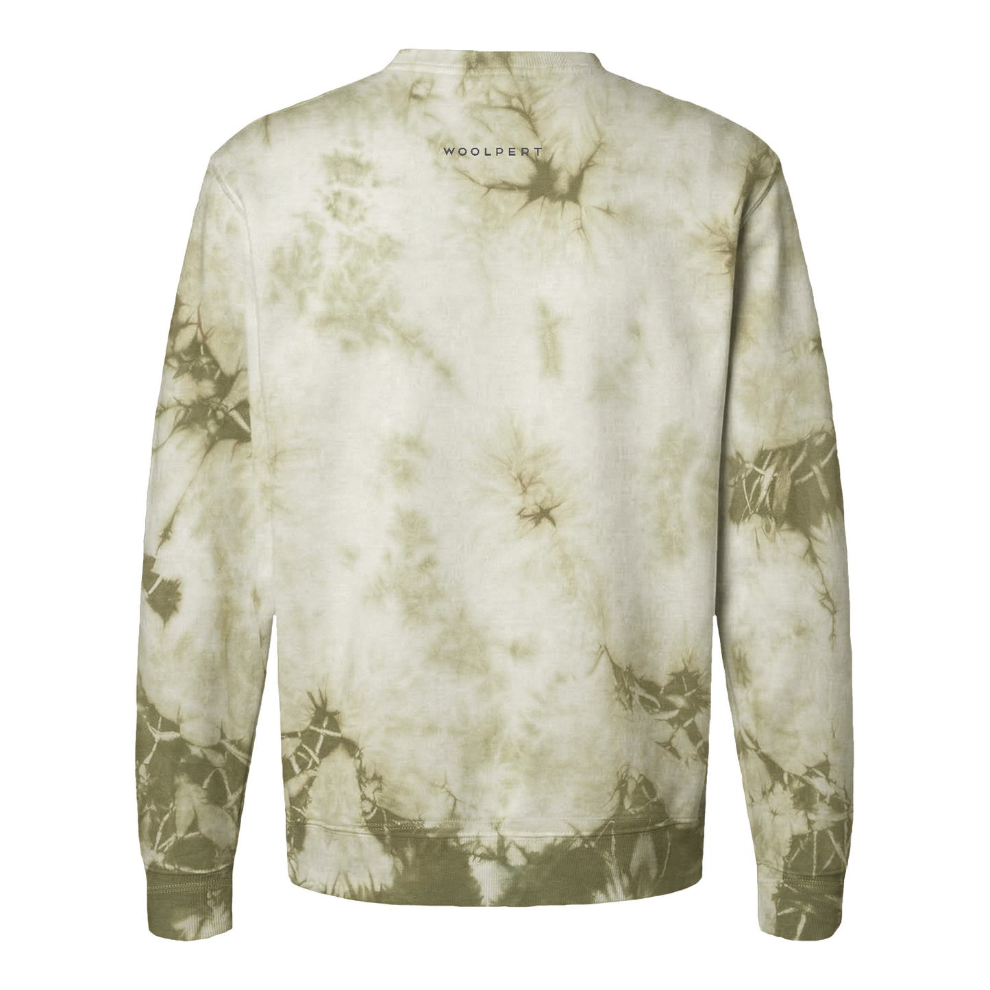 Independent Trading Company Unisex Midweight Tie-Dyed Crewneck Sweatshirt