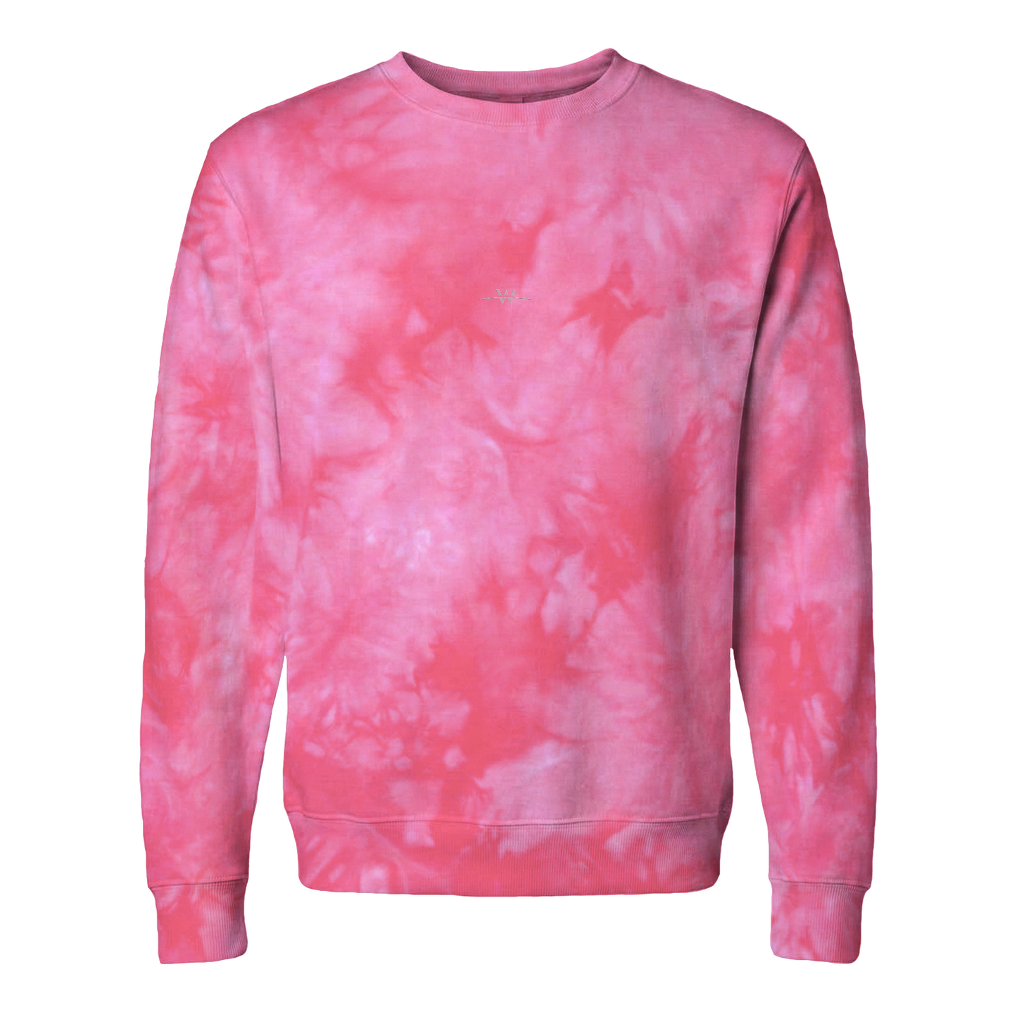 Independent Trading Company Unisex Midweight Tie-Dyed Crewneck Sweatshirt