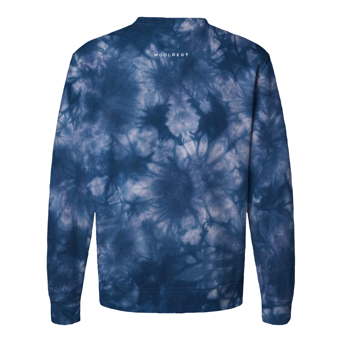 Independent Trading Company Unisex Midweight Tie-Dyed Crewneck Sweatshirt