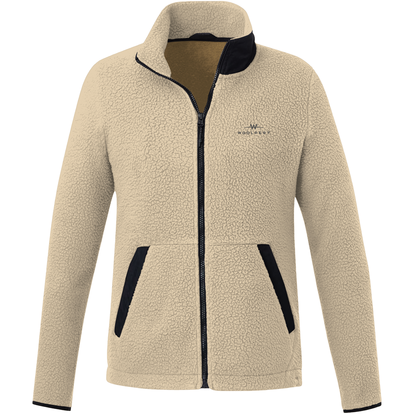 KAHUZI Women's Eco Full Zip Sherpa Fleece Jacket