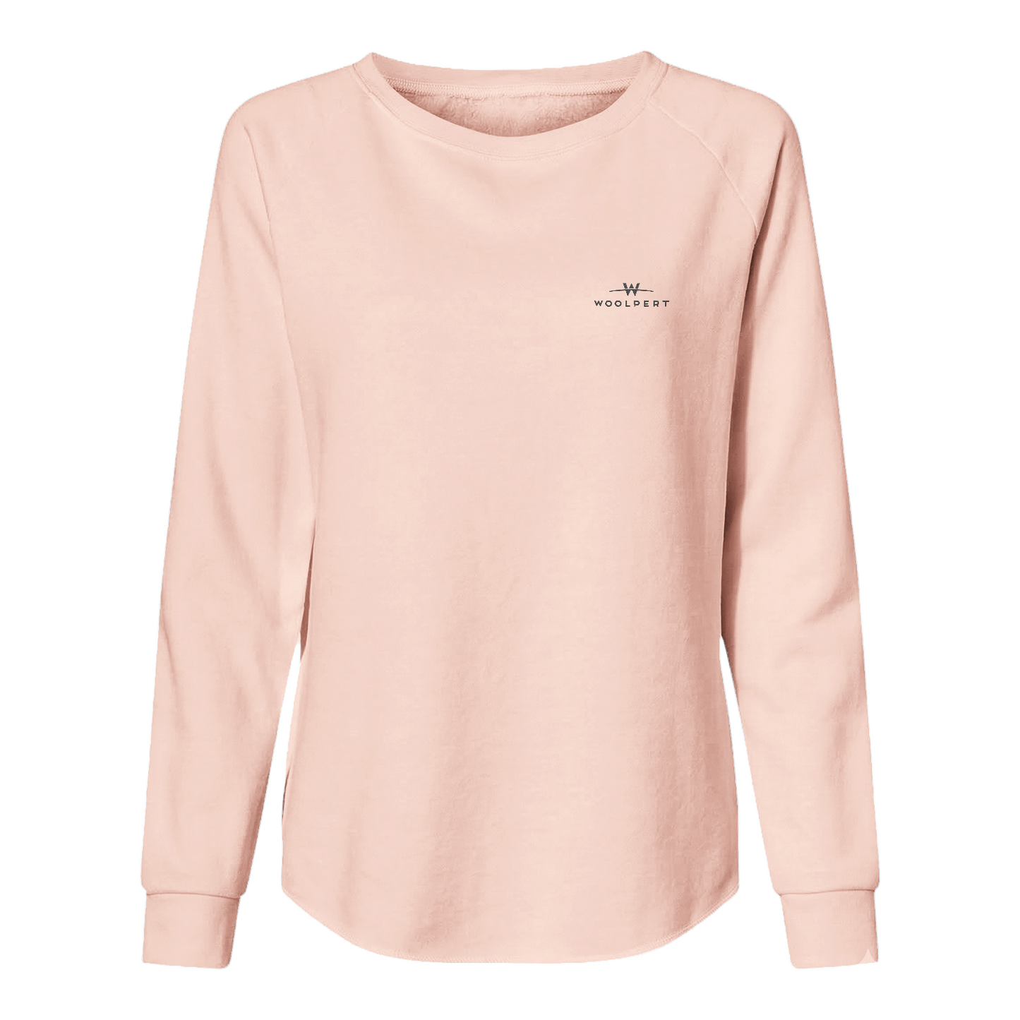 Independent Trading Company Women's California Wave Wash Crewneck Sweatshirt
