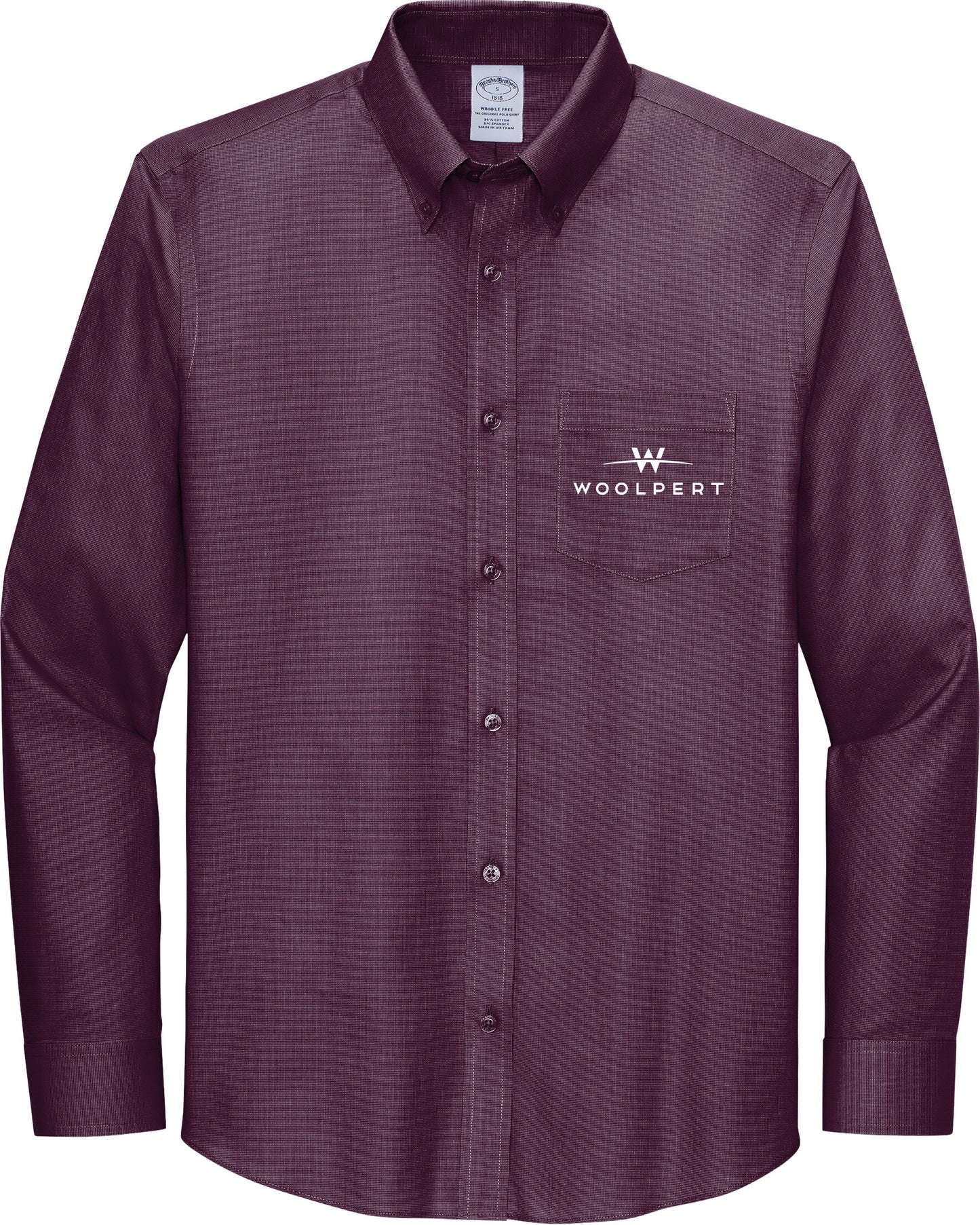 Wrinkle-Free Stretch Nailhead Shirt