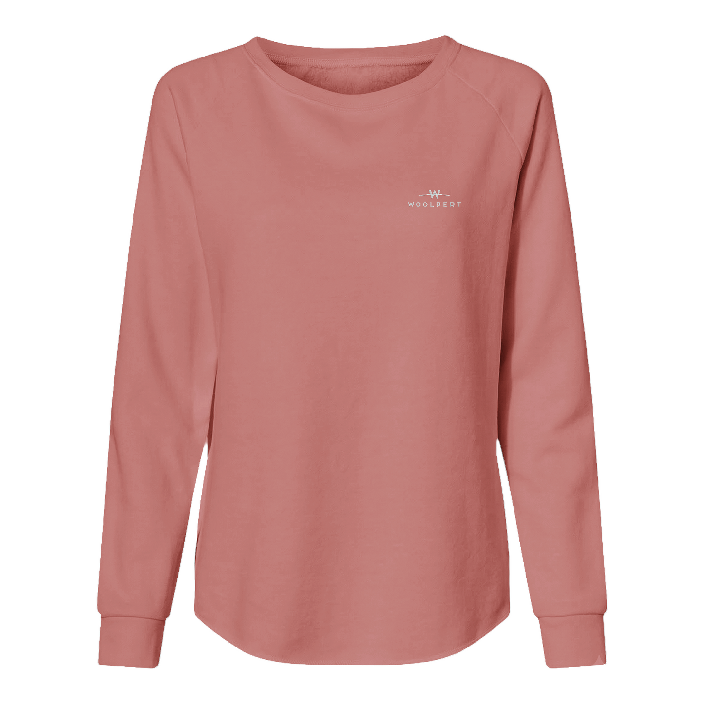 Independent Trading Company Women's California Wave Wash Crewneck Sweatshirt