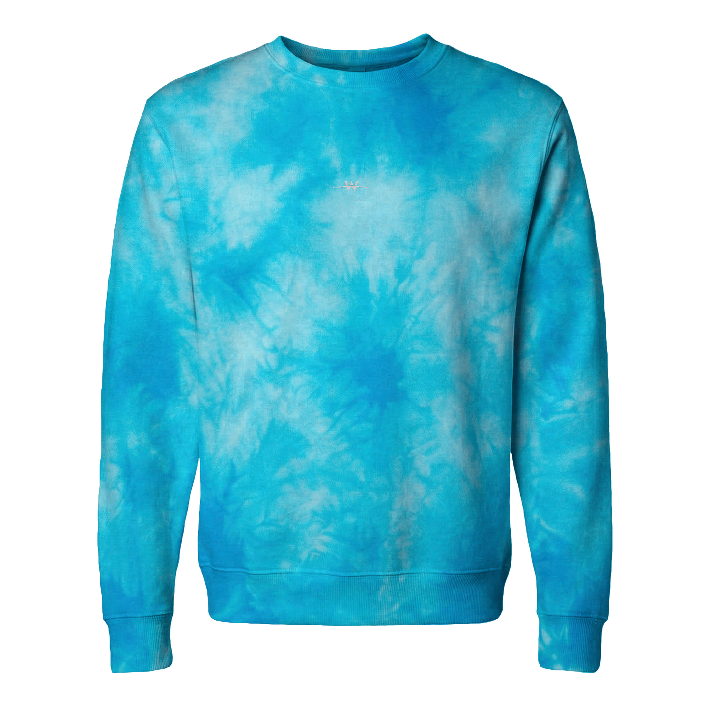 Independent Trading Company Unisex Midweight Tie-Dyed Crewneck Sweatshirt