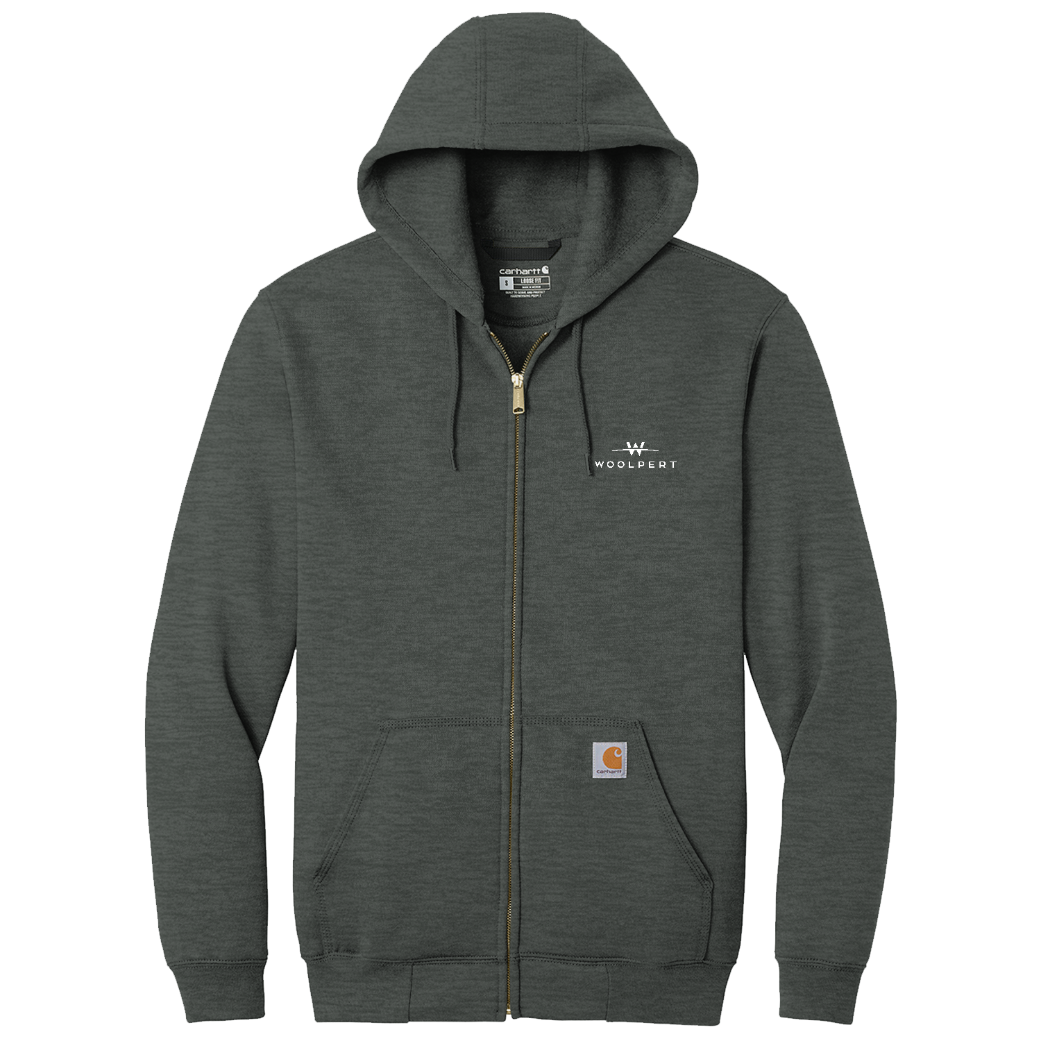 Carhartt Midweight Hooded Zip-Front Sweatshirt