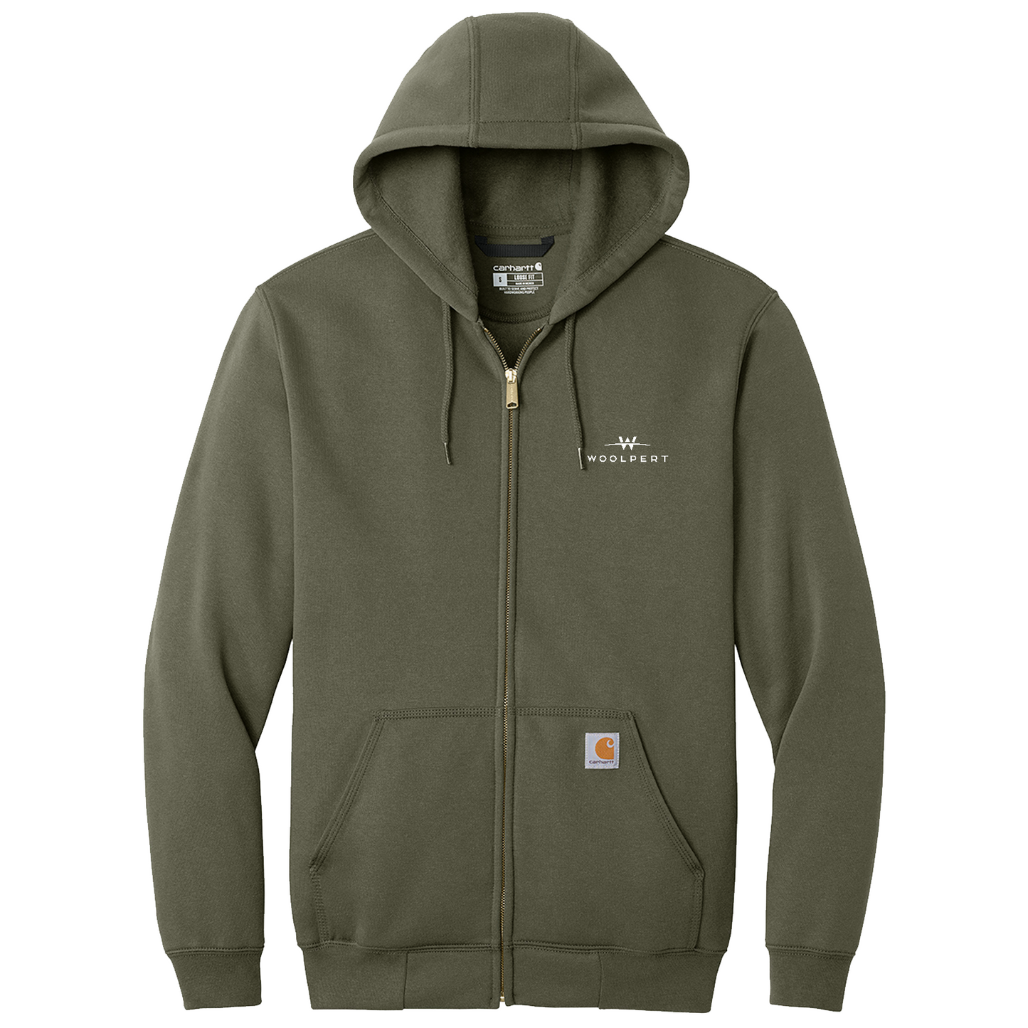 Carhartt Midweight Hooded Zip-Front Sweatshirt