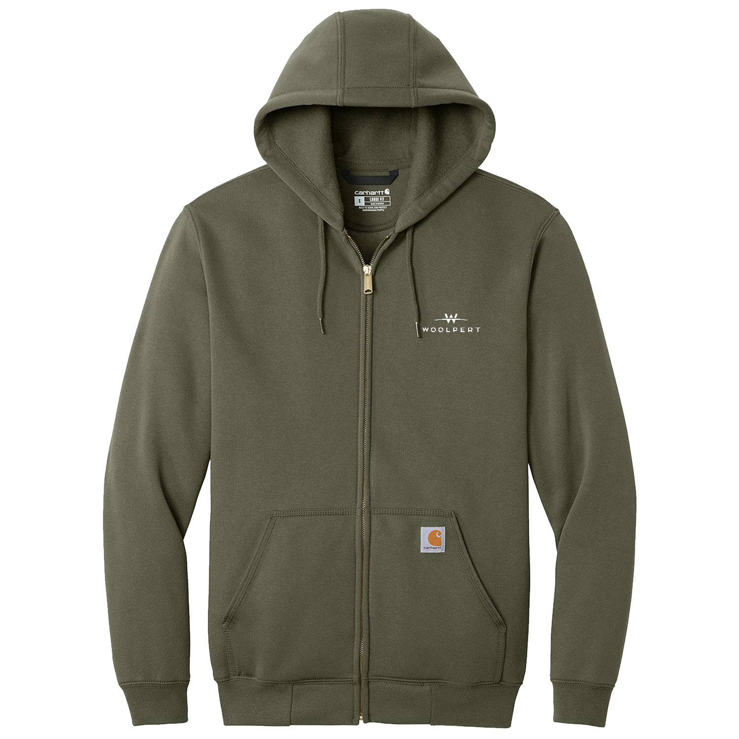Carhartt Midweight Hooded Zip-Front Sweatshirt