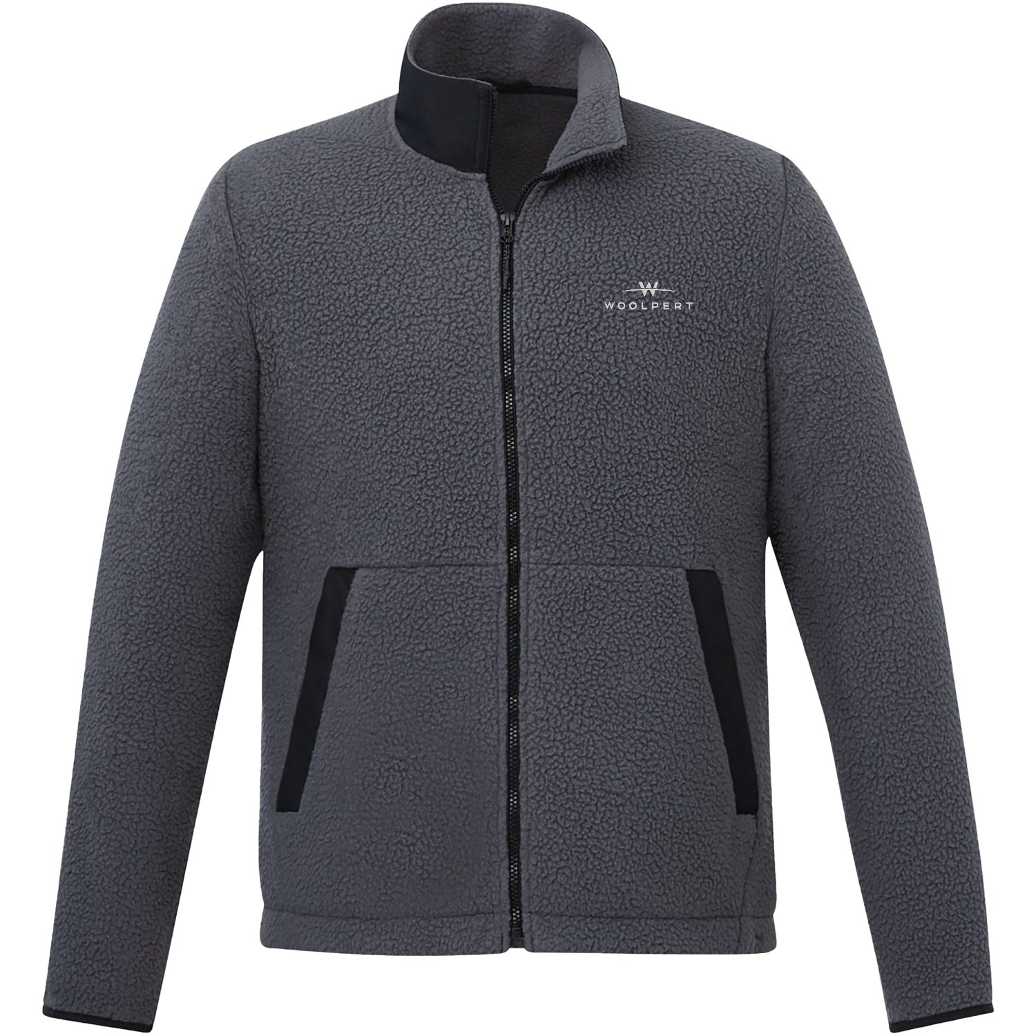 Kahuzi Men's Eco Full Zip Sherpa Fleece Jacket