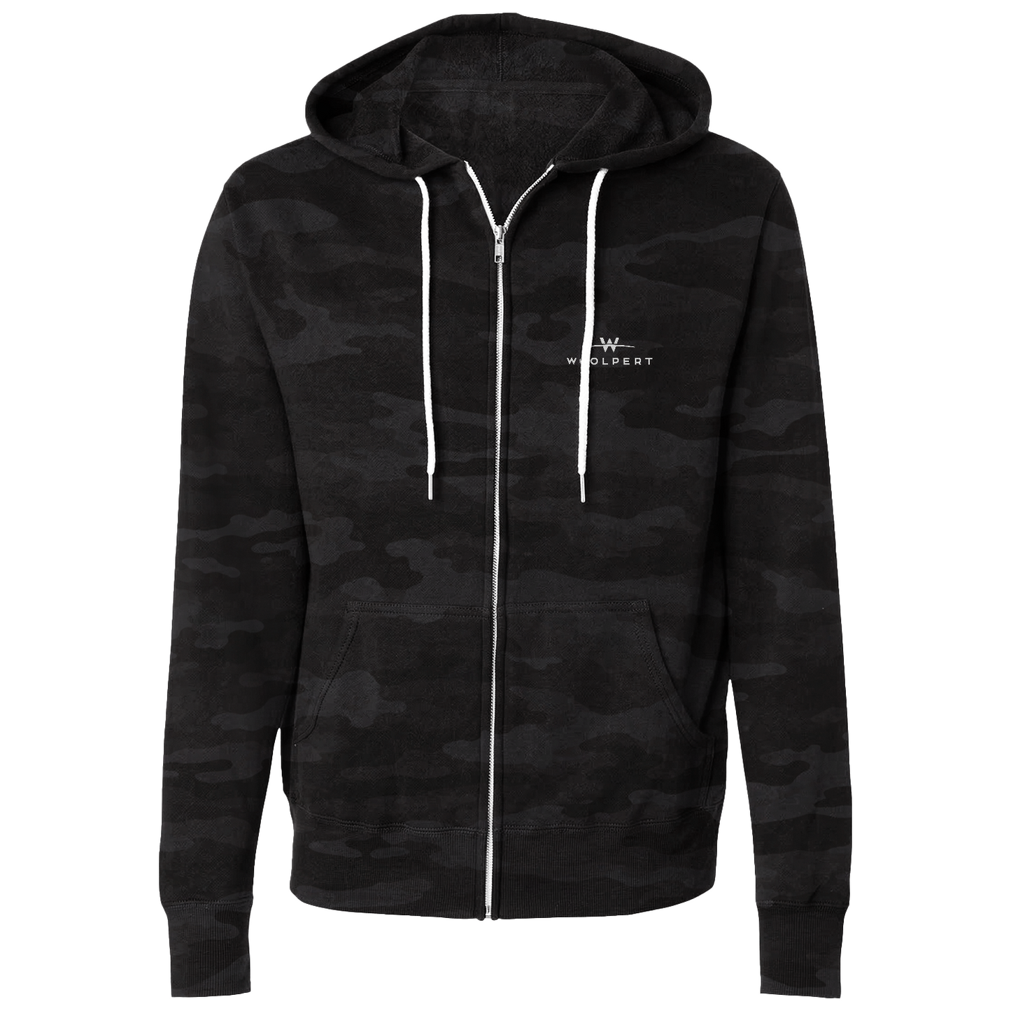 Unisex Lightweight Full-Zip Hooded Sweatshirt