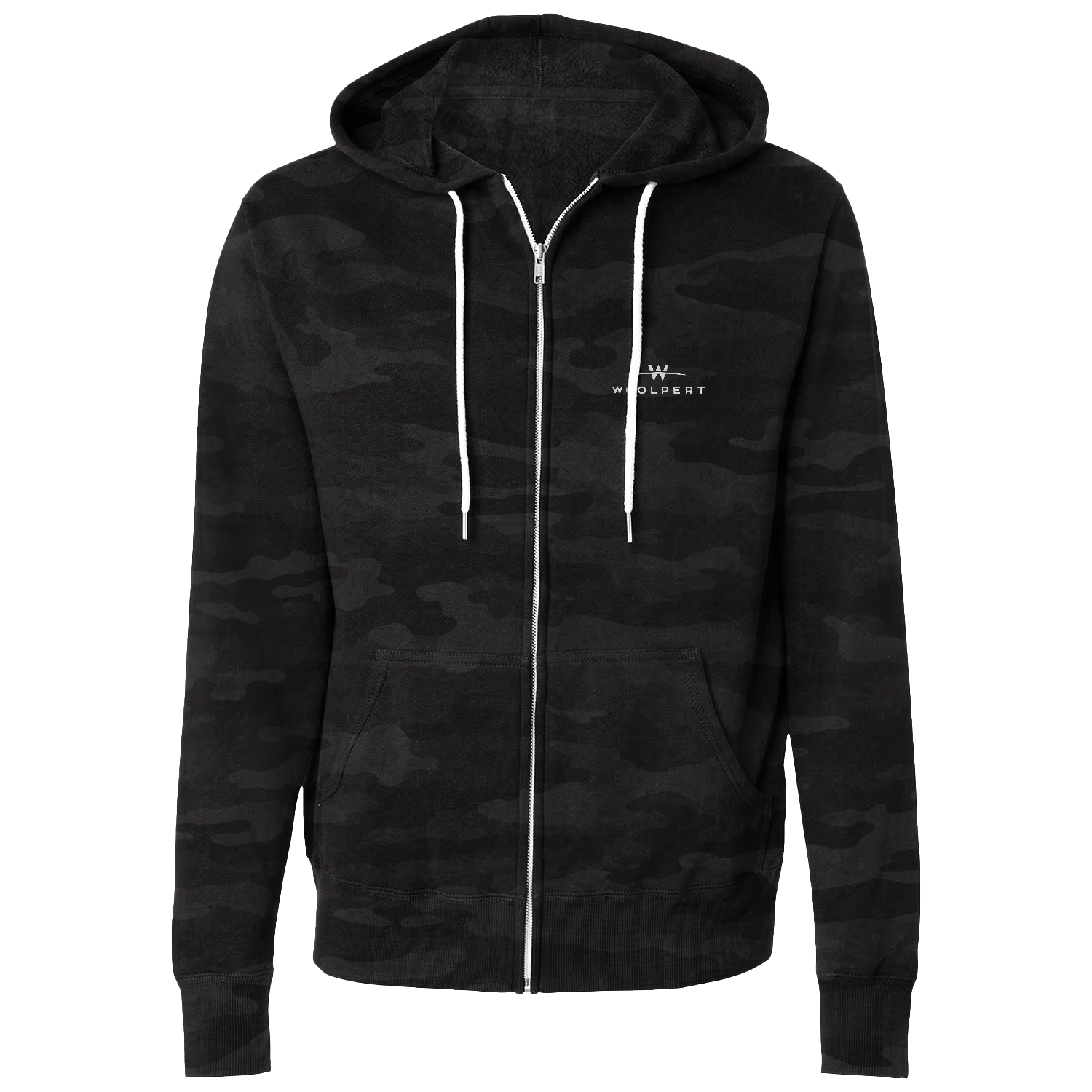 Unisex Lightweight Full-Zip Hooded Sweatshirt