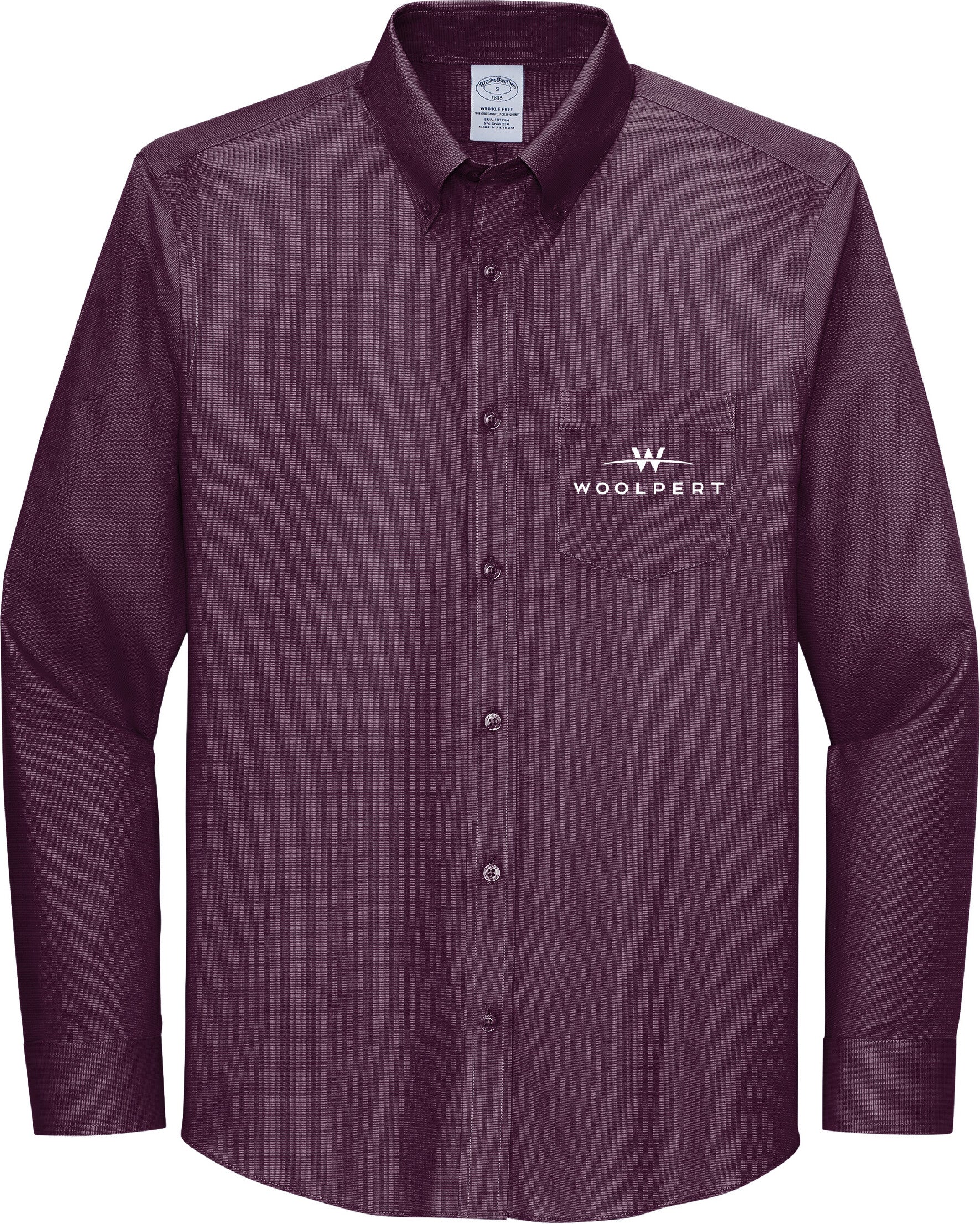 Wrinkle-Free Stretch Nailhead Shirt