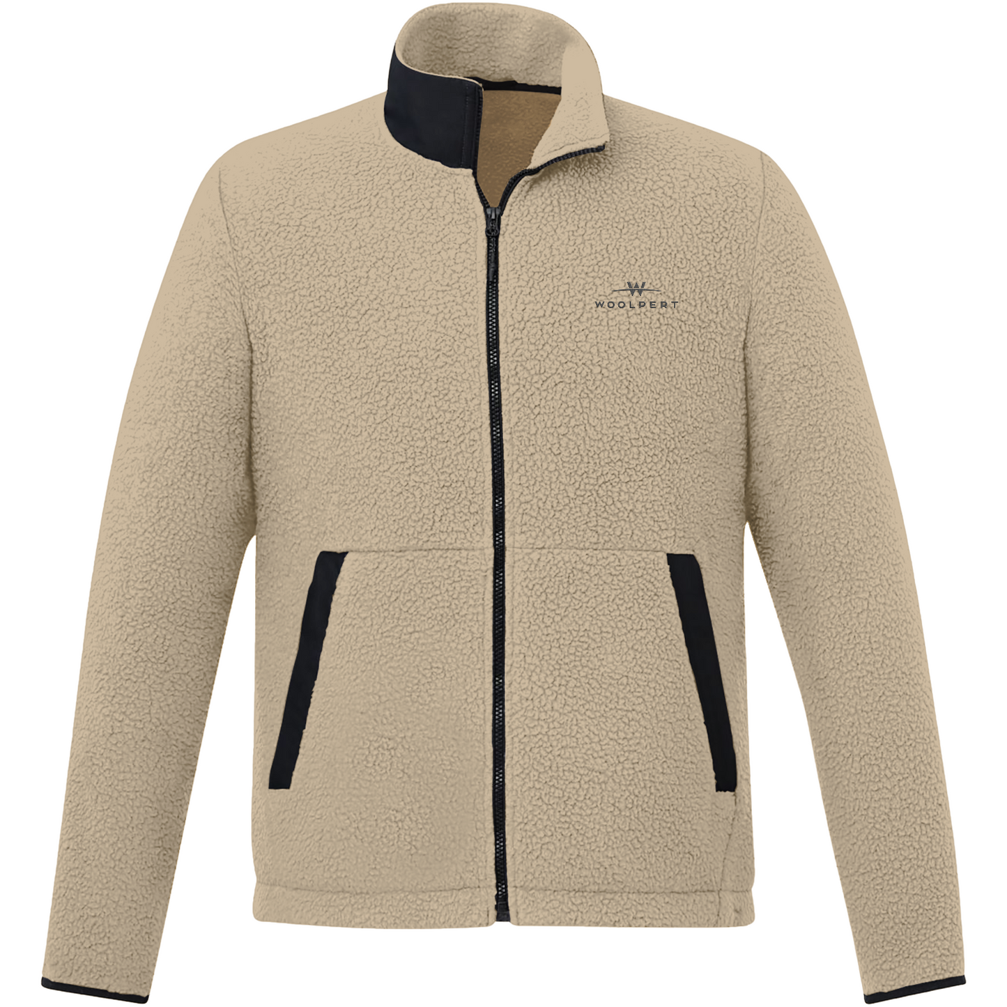 Kahuzi Men's Eco Full Zip Sherpa Fleece Jacket