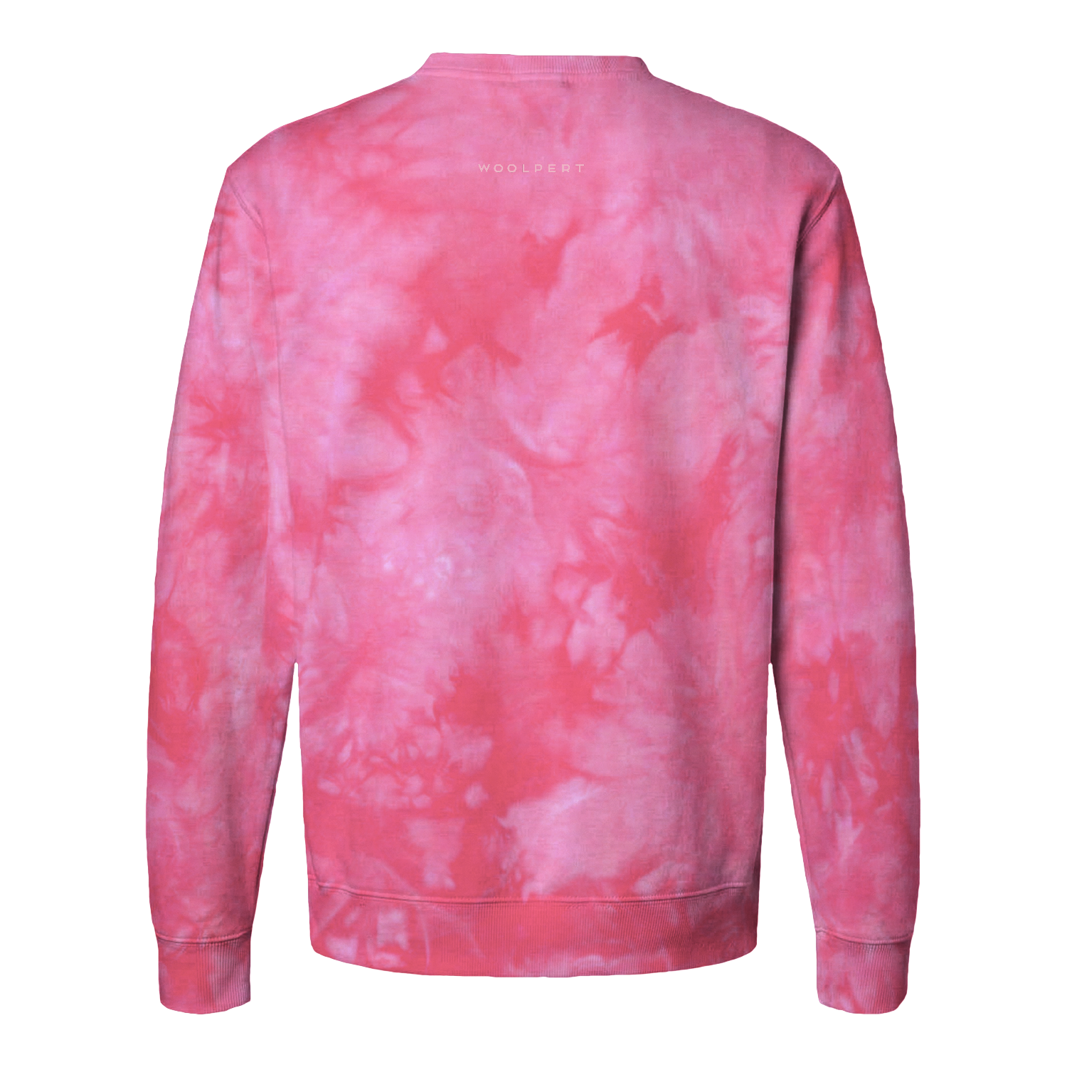 Independent Trading Company Unisex Midweight Tie-Dyed Crewneck Sweatshirt